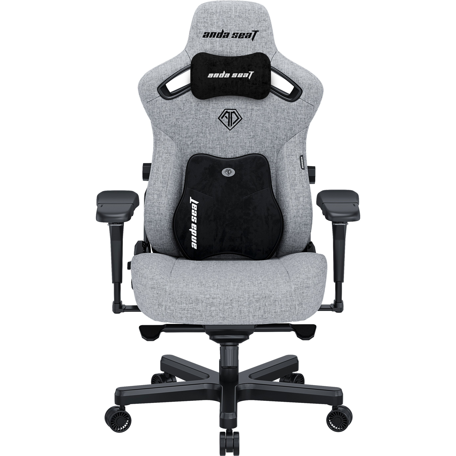 Anda Seat Kaiser 3 Pro Premium Gaming Chair - XL size - Grey Fabric (AD12YDC-XL-01-G-PV/F-G02)