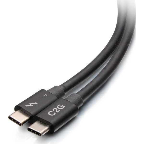 C2G C2G28887 2 m 40 Gbit/sek. Sort