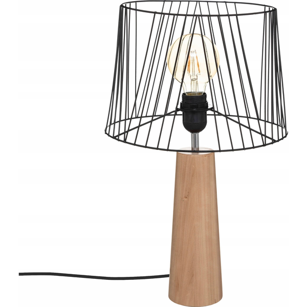 Lámpara "joe" Negra H46cm