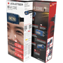 Ledlenser HF4R Core Akkus LED Fejlámpa 500 Lumen - Kék / Szürke