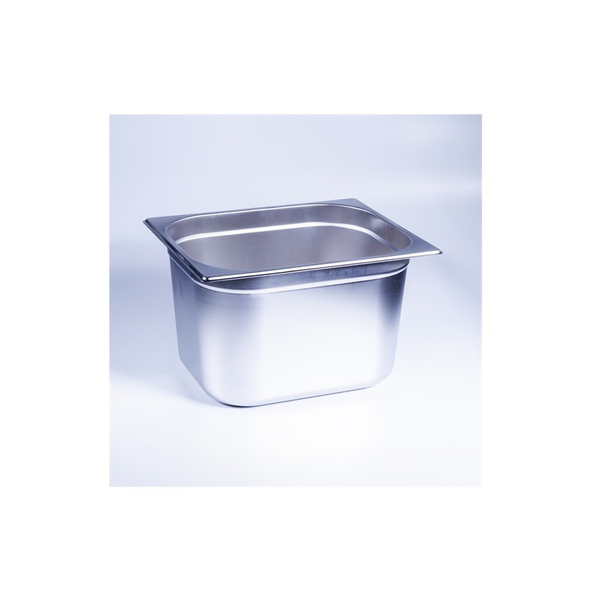 TOO KT-341 GN Rozsdamentes acél 1/2-es tálaló edény 200mm mély- Szürke