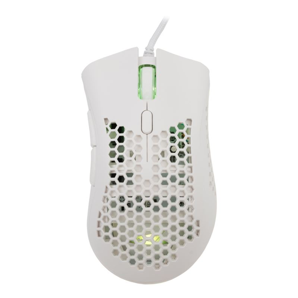 Baracuda CORAL-W Gaming Egér Fehér 12800 DPI
