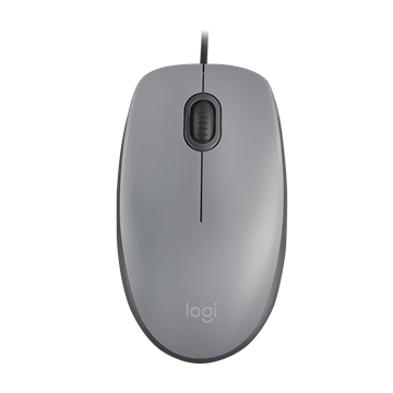 Logitech M110 Silent szürke vezetékes optikai egér 1000 DPI