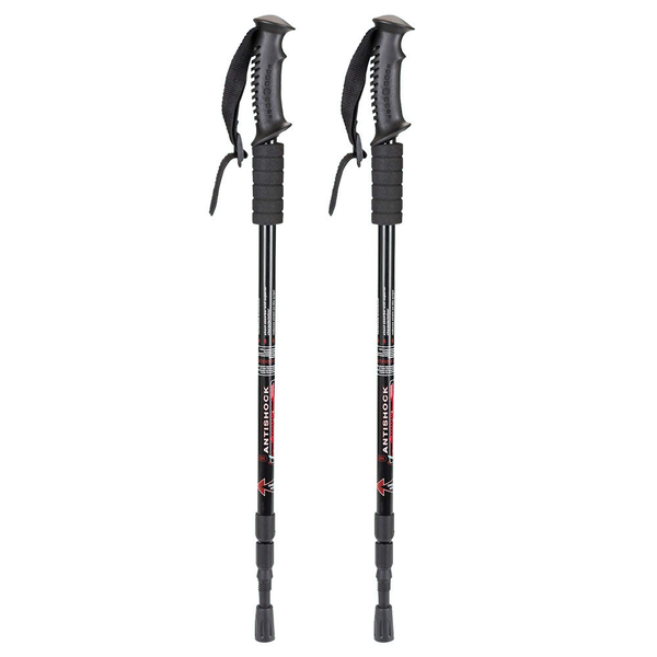 TIMELESS TOOLS Túrabot 1 pár 64-132 cm fekete