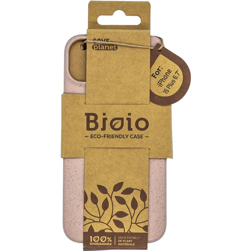 Forever Bioio Apple iPhone 15 Plus rózsaszín tok (GSM173382)