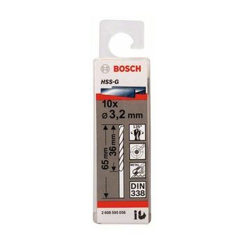 Bosch 2608595056 HSS-G FÉMFÚRÓ STD 3,2 x 36 x 65 mm 10 db (b2608595056)