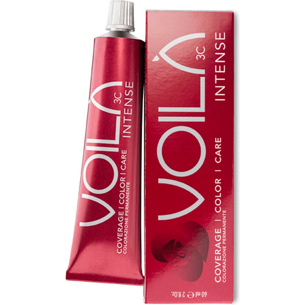 Wella Professionals Intercosmo, Voila 3C Intense, Permanent Hair Dye, 4.55 Medium Brown Intense Mahogany, 60 ml For Women