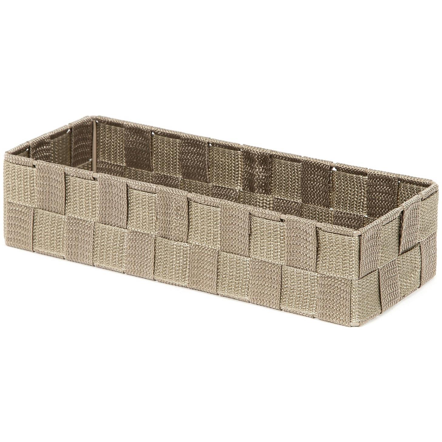 Comapctor drawer storage organiser TEX L, taupe (NIKorg029)