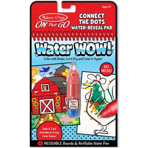 Melissa & Doug Farm rajzolás vízzel és szám összekötős kreatív játék (9485)