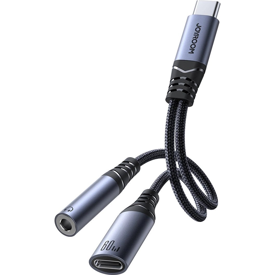 ADAT/TÖLTŐKÁBEL TYPE-C+3.5MM JACK ALJZAT - TYPE-C (6956116773861)