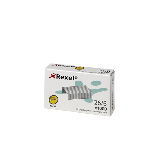 Rexel No. 56 26/6 Tűzőkapocs 1000 db (R06131)