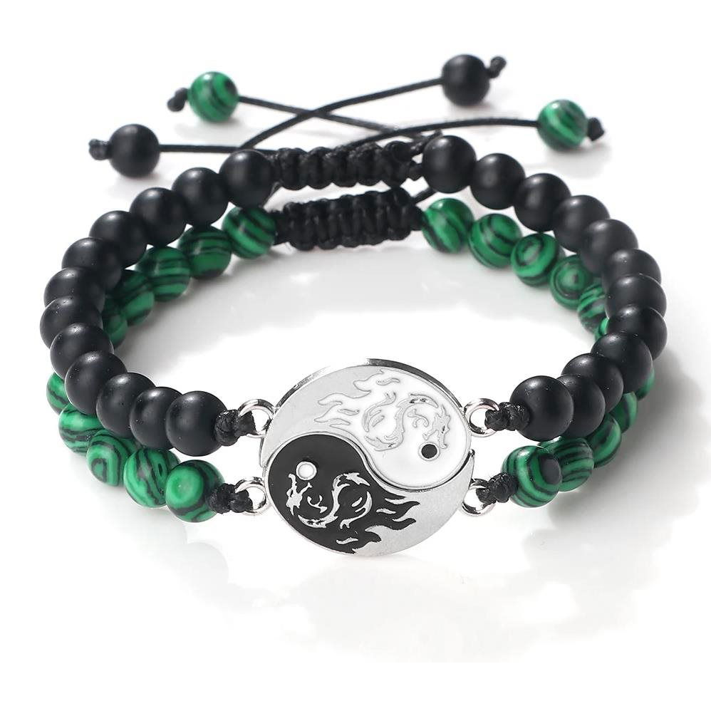 Predator Q1 gyöngyös karkötő - Yin Yang XHB 28 (8596544006957)