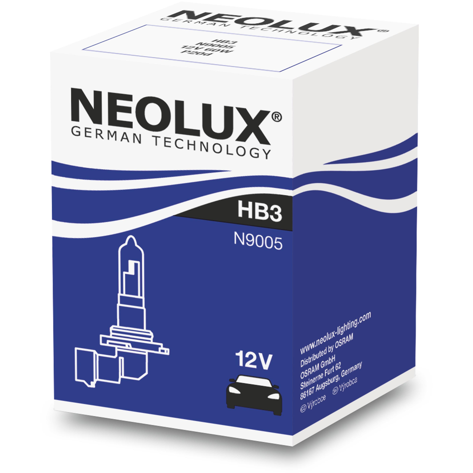NEOLUX HB3 Standard, 12V, 60W (4008321990815)