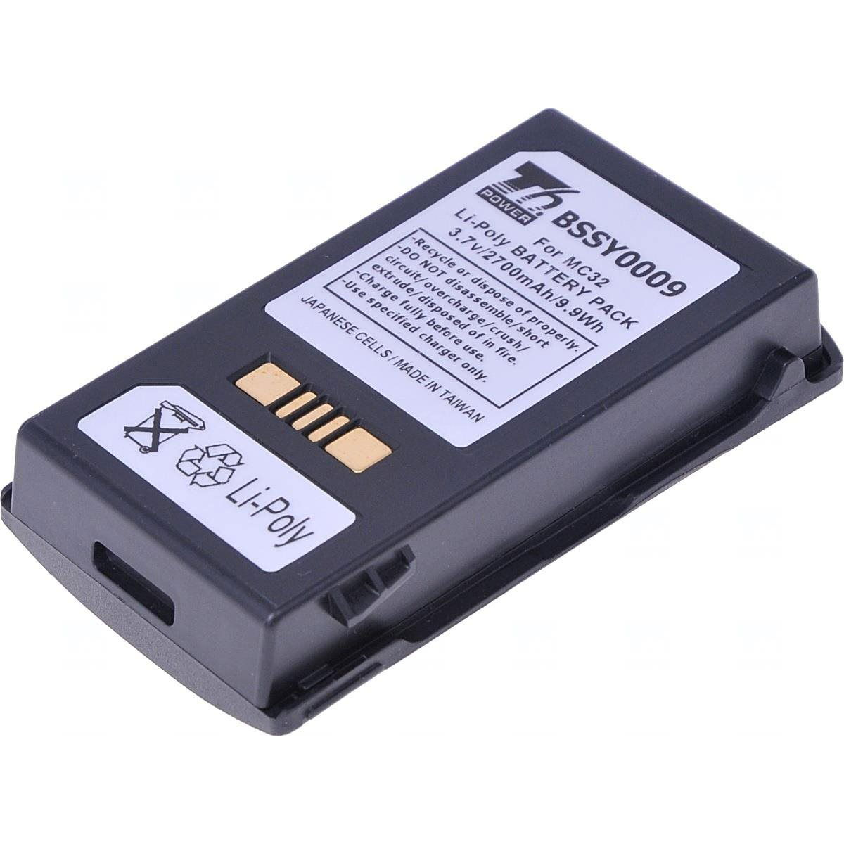 T6 Power Motorola MC32N0-S, Li-Poly, 2700mAh, 9,9Wh, 3,7V (BSSY0009_v73725)