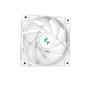 DeepCool LS520 WH Procesor Vodné chladenie typu všetko v jednom 12 cm Biela 1 kusov