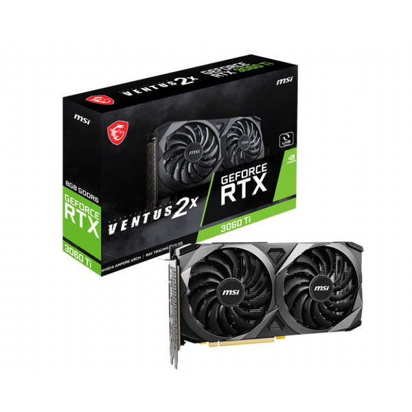 MSI GeForce RTX 3060 Ti VENTUS 2X 8G V1 LHR videokártya