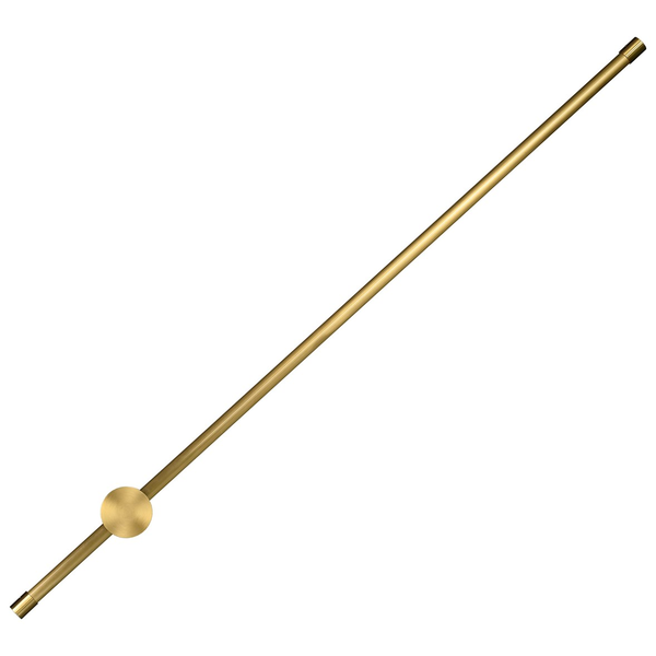 LED стенна лампа Activejet AJE-HILTON, 9W, 10cm x 55cm x 90cm, златисто