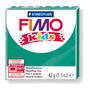 Пластилин Fimo, 42 g, горим, "Детски", зелен