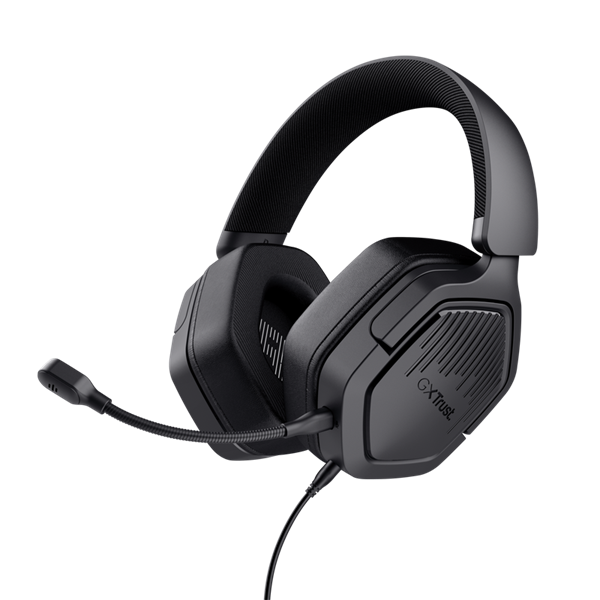 Trust GXT492 Carus Headset Ledningsført Spil Sort