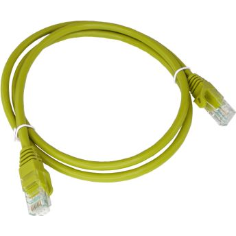  Alantec Patch-cord U/UTP kat.6A LSOH 0.5m żółty ALANTEC