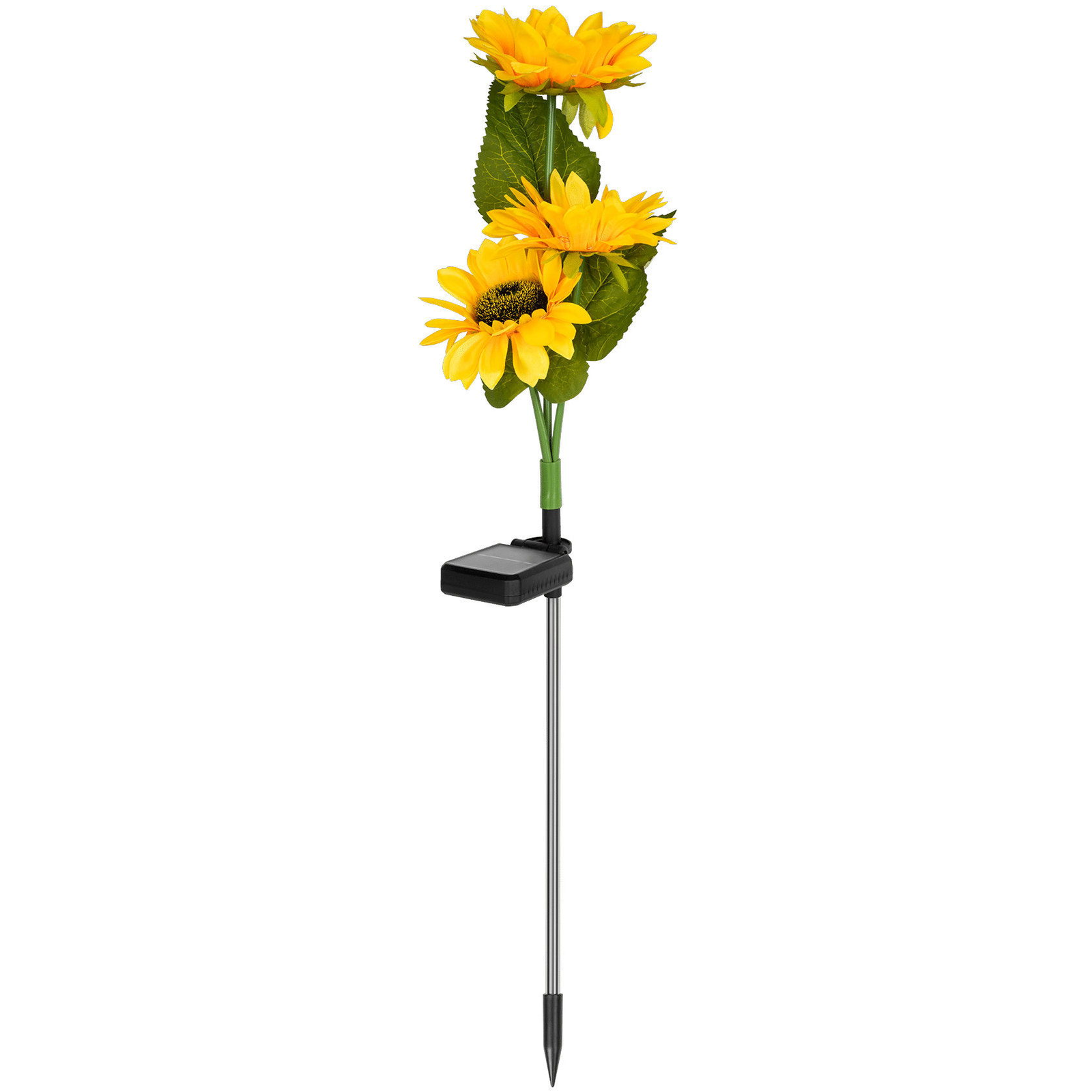 Rebel ZAR0578 Zahradní solární osvětlení slunečnice, IP65, 3000 K, 68 cm (5901890119306)