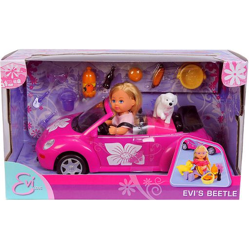 Simba Toys Steffi Love Evi + Volkswagen Beetle (105731539)