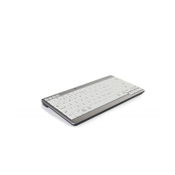 BakkerElkhuizen UltraBoard 950 Wireless tastatur Kontor Bluetooth QWERTY US engelsk Lys grå, Hvid