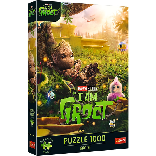 Trefl Premium Plus Quality Marvel Groot Puzzle 1000 pz Video game