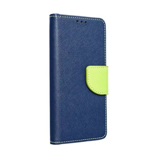 Fancy Samsung A115 Galaxy A11 flip tok kék-lime (49359) (FA49359)
