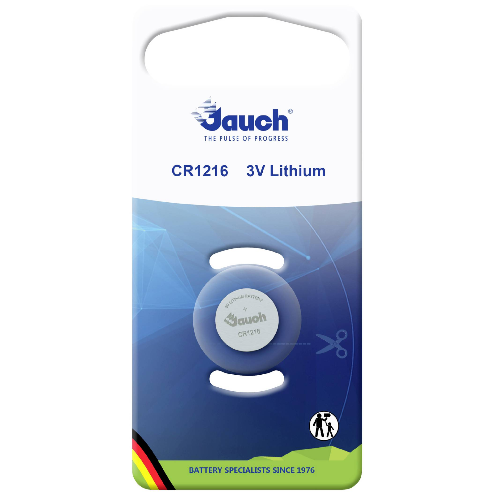 Jauch Quartz Gombelem CR 1216 3 V 1 db 30 mAh Lítium (250007) (250007)
