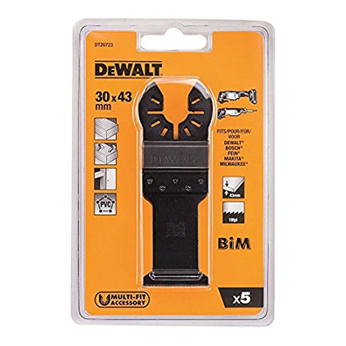 DeWalt DT20723 5 db.-os csomag szegelt faanyag vágására 43 x 30mm (DT20723-QZ)