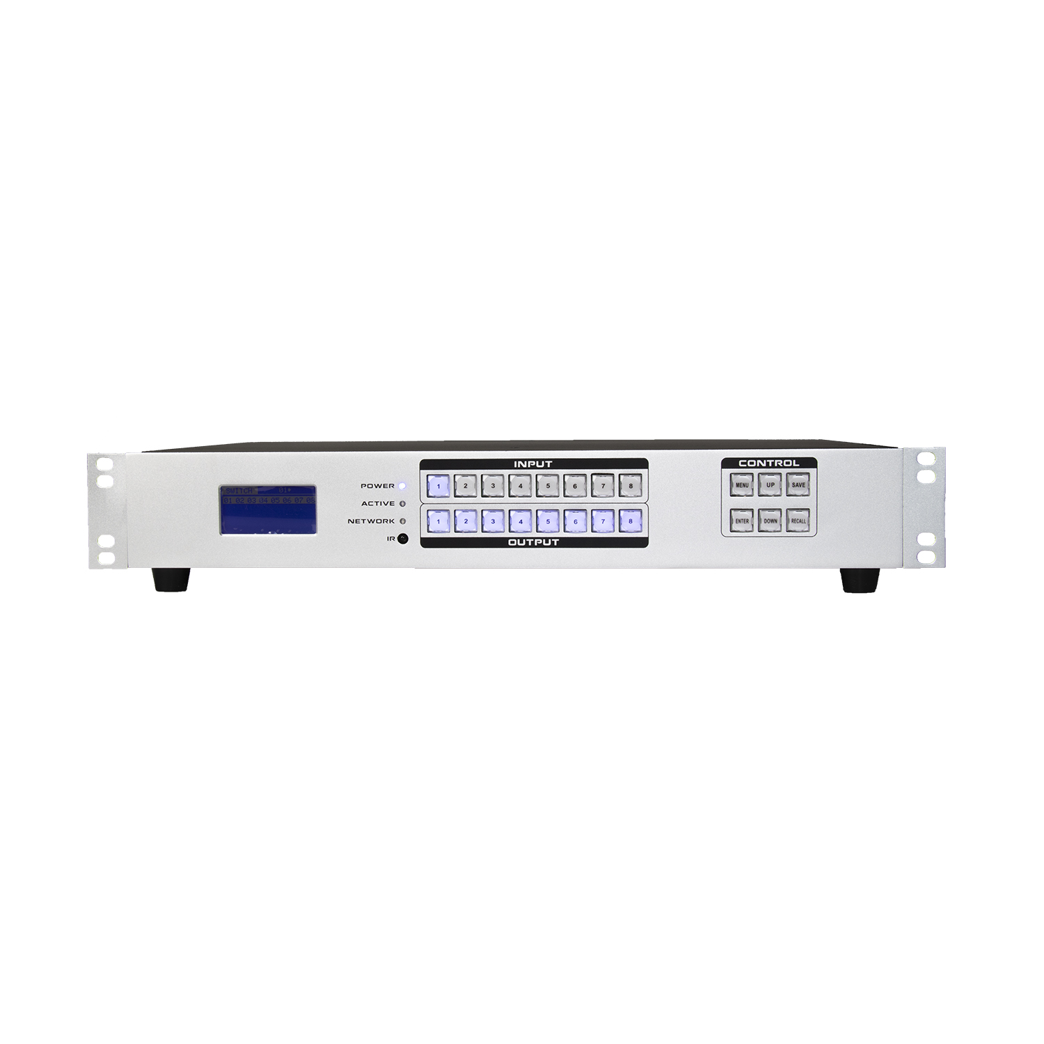 Proconnect PC-BYOD-8800B Mini Modular Mátrix Switch (8 PC - 8 Kijelző) (PC-BYOD-8800B)