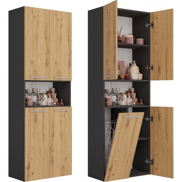 Columna De Baño Nel 1k/dk Antracita Artisan
