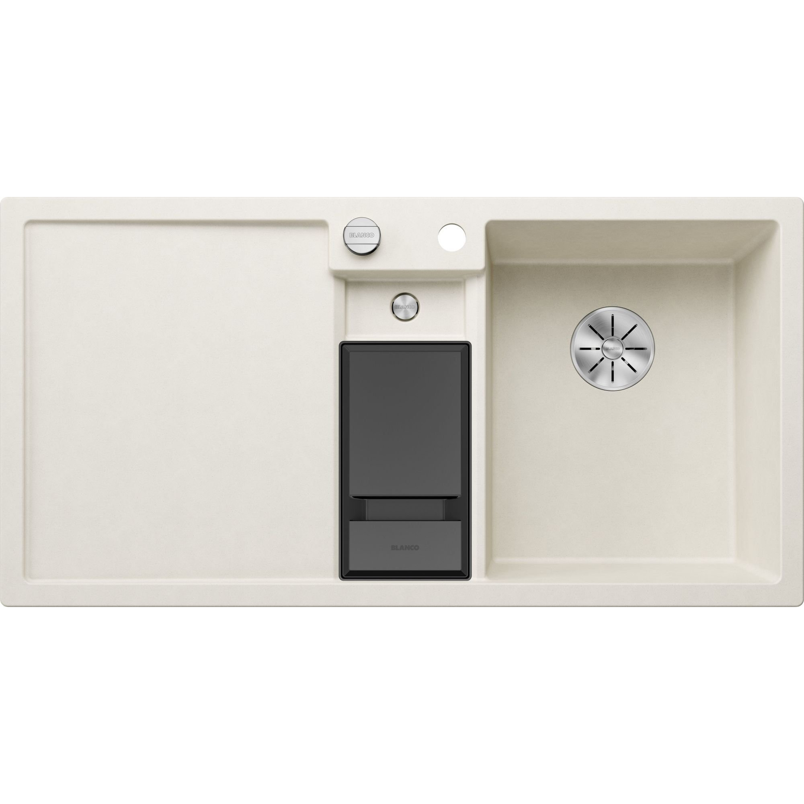 Blanco COLLECTIS 6S Silgránit Törtfehér színű-EXC Gránit mosogatótálca (527058) (527058)