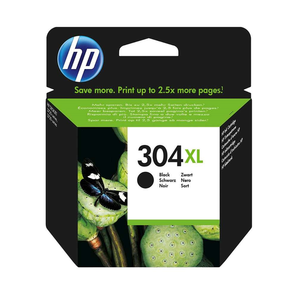 HP 304XL Black Original Ink Cartridge inkoustová náplň 1 kusů Vysoká (XL) výtěžnost