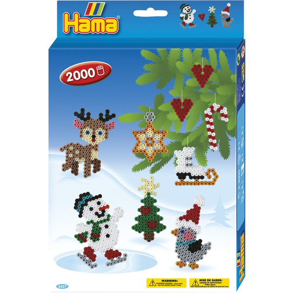 Hama Beads Hama pudełko zawieszające Boże Narodzenie