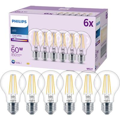 Philips 8719514450950 LED lampa Studená biela 4000 K 7 W E27 E (9290018150)