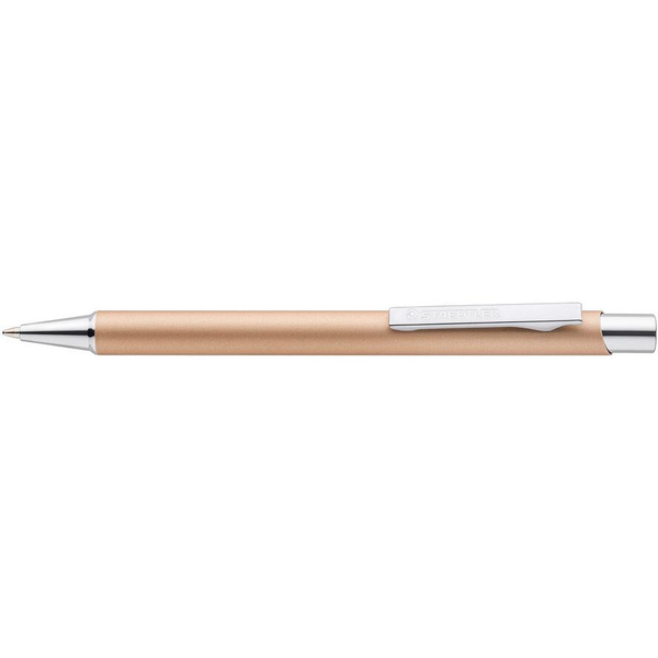 STAEDTLER Druckkugelschreiber elance beigegold retail (421 45-17)