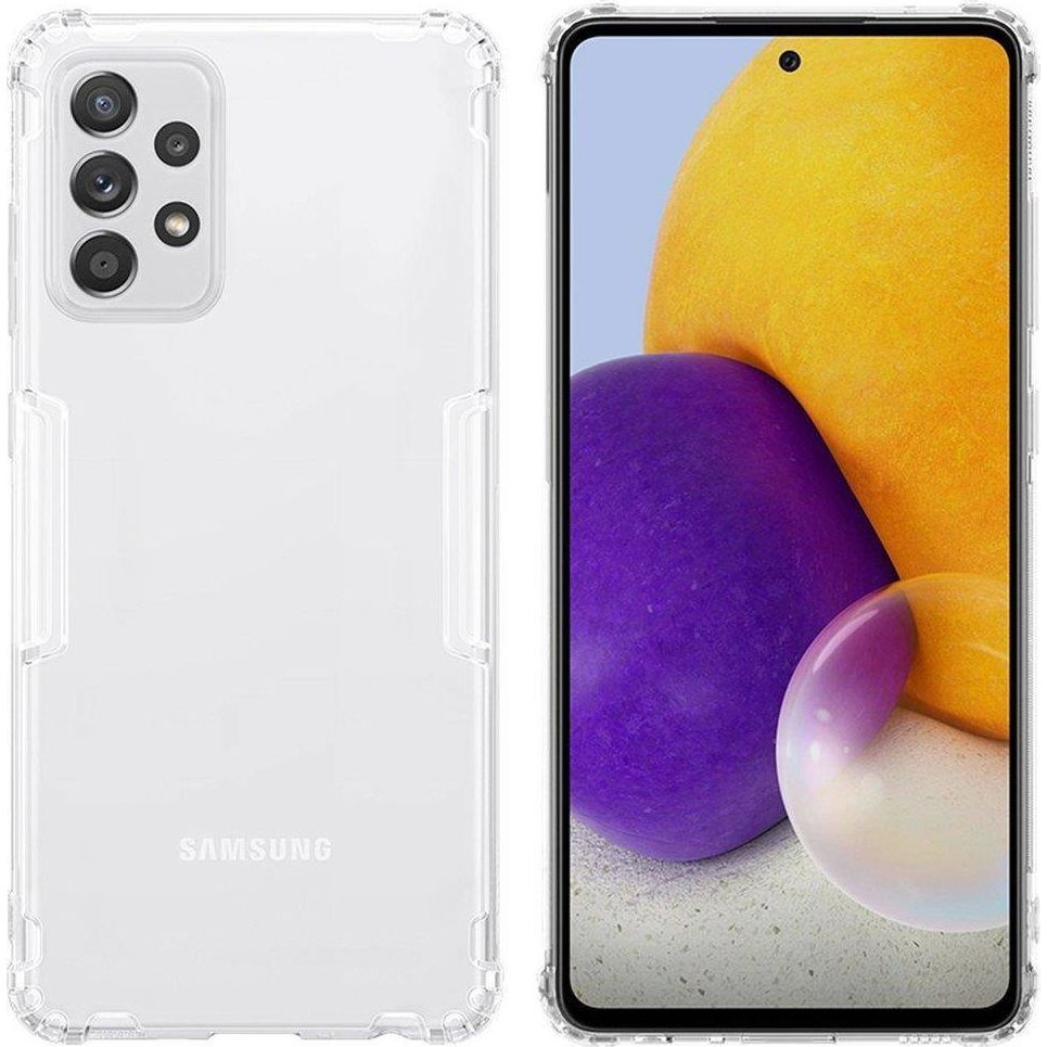 Nillkin Nature Samsung Galaxy A72 szilikon tok átlátszó (56005) (NLK233CL)