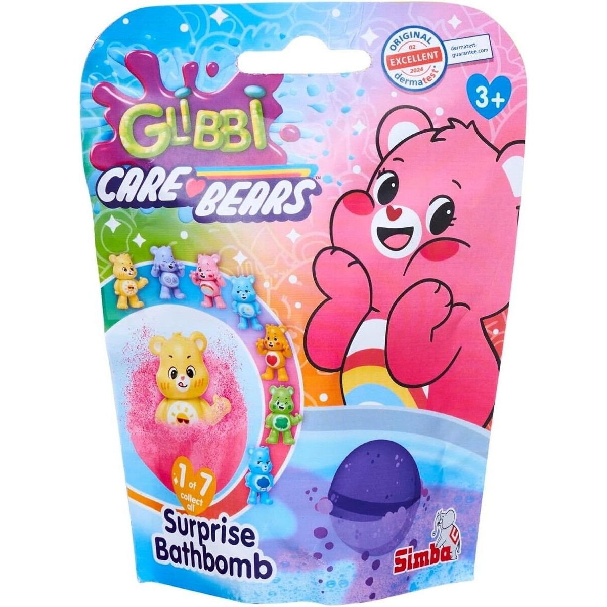 Glibbi Care Bears vízibomba meglepetéssel (4006592097028)