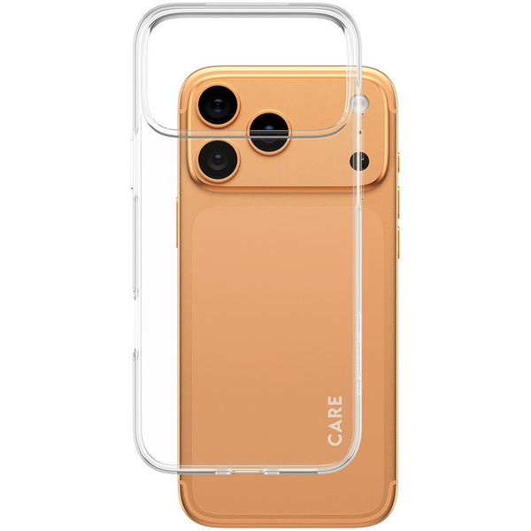 PanzerGlass CARE by ® Fashionable Case Transparent X-Ray Soft Basic iPhone 17 Pro Max mobiltelefon etui Cover
