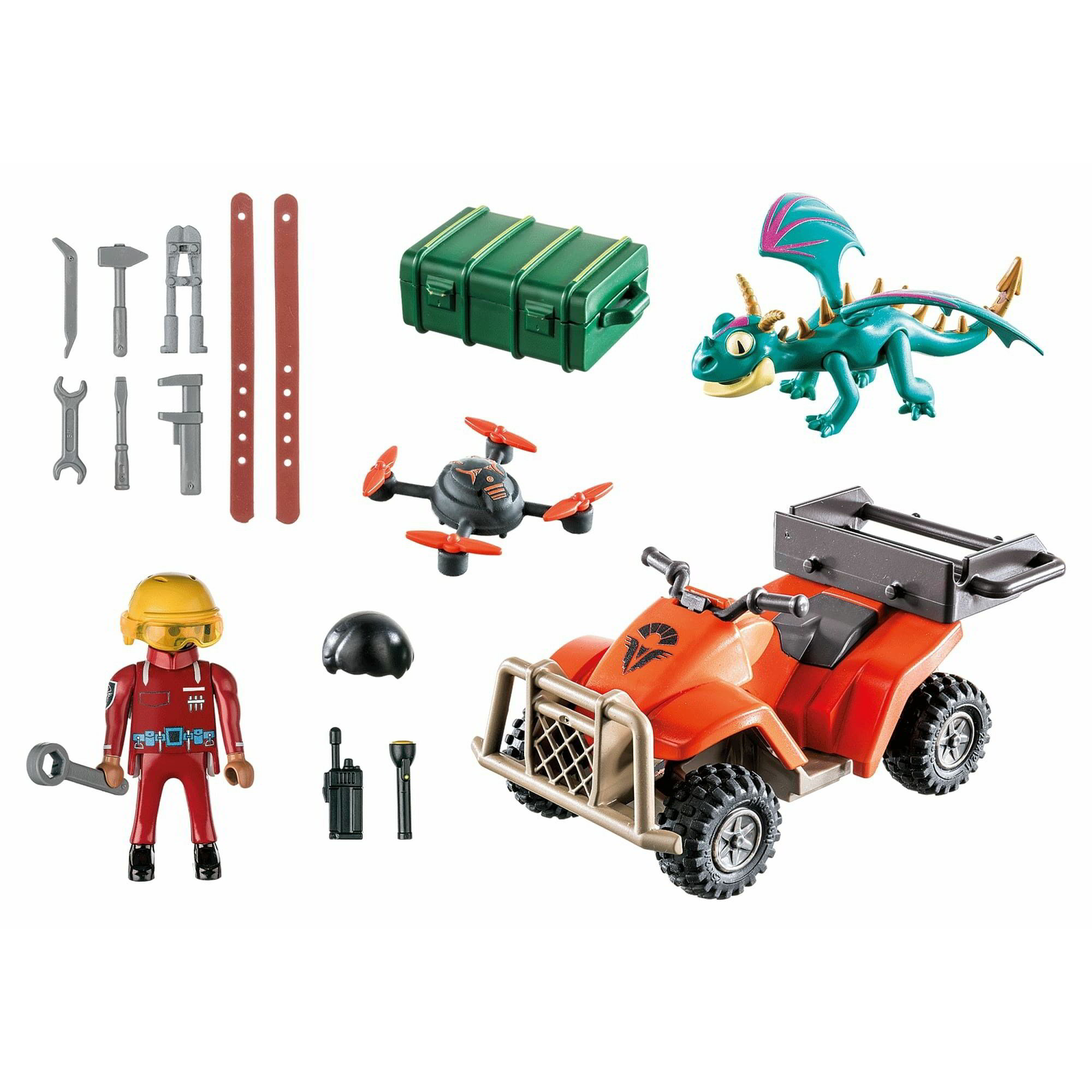Playmobil Dragons A kilenc birodalom - Icaris Quad és Phil (71085)