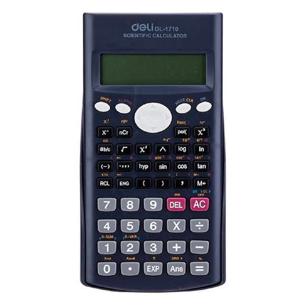 Deli Core DL-1710 tudományos számológép 240 funkció fekete (DEL01710)