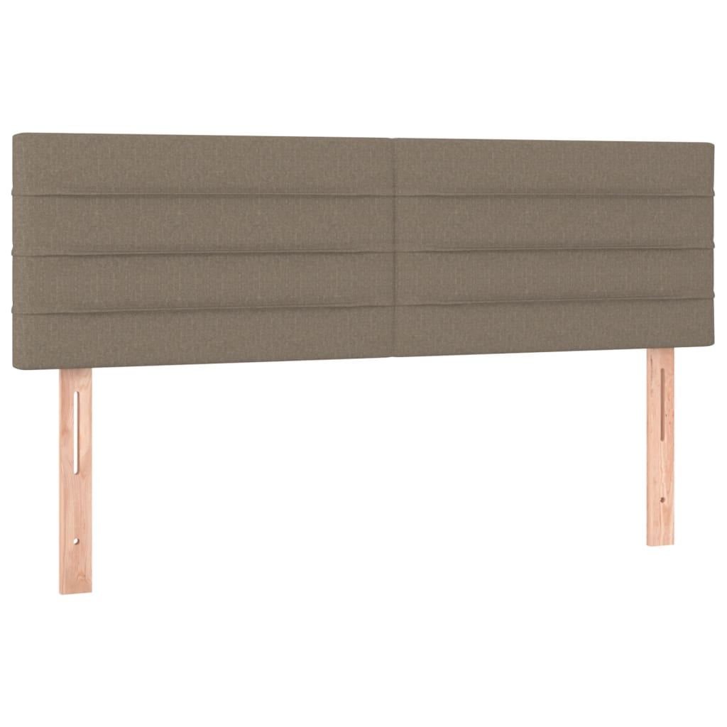 2 db tópszínű szövet fejtámla 72 x 5 x 78/88 cm (346148)