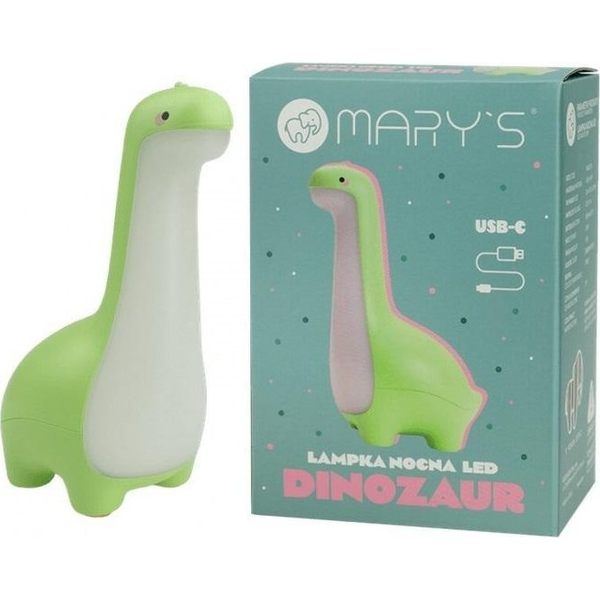 Lampka nocna LED dinozaur