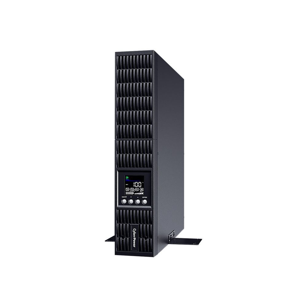 CyberPower OLS1000ERT2UA szünetmentes tápegység (UPS) Dupla konverziós (online) 1 kVA 900 W 8 AC kimenet(ek) (OLS1000ERT2UA)