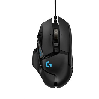 Logitech G502 HERO Gaming Egér 25600 DPI Fekete (910-005470)