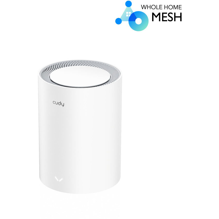 CUDY AX3000 Wi-Fi 6 Mesh 2,5Gb Solution, fehér (1-pack) (M3000(1-Pack)w)