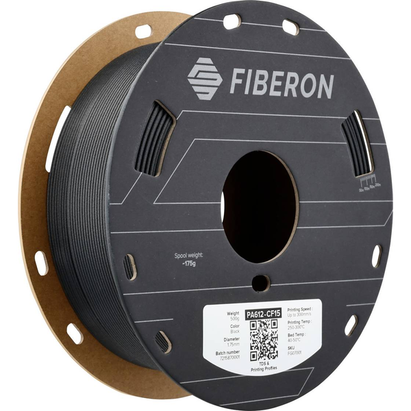 PA612-CF15 1,75mm BLACK 0,5kg