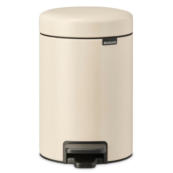 Кош за смет с педал Brabantia NewIcon, 3L, Soft Beige, Бежов